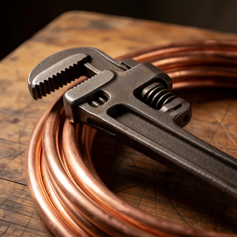 Tools on the bench at Woodside Plumbing Services